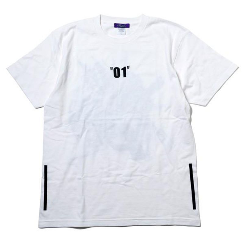 RADIO EVA A303 Abstract EVANGELION T-Shirt β(KENTA KAKIKAWA)/WHITE(EVA-01 β) WHITE(EVA-01 β) M