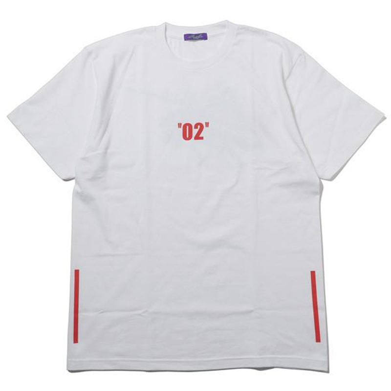 RADIO EVA A303 Abstract EVANGELION T-Shirt β(KENTA KAKIKAWA)/WHITE(EVA-02) WHITE(EVA-02) M