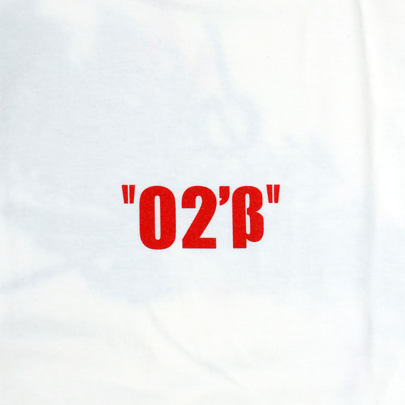 RADIO EVA A303 Abstract EVANGELION T-Shirt β(KENTA KAKIKAWA)/WHITE(改2号機β) WHITE(改2号機β) M