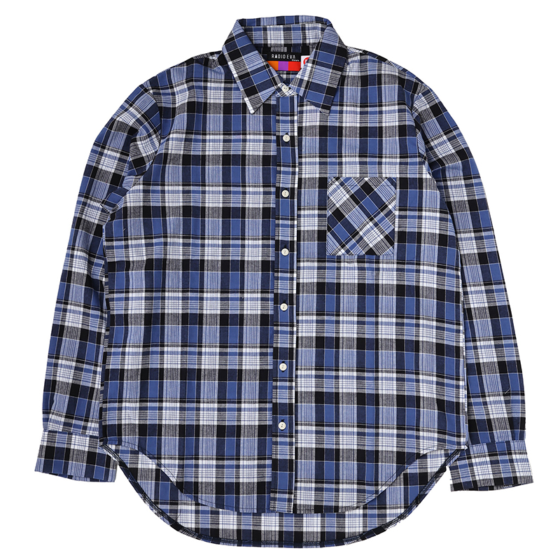 RADIO EVA A316 NERV Check Shirt(PINK)/PINK
