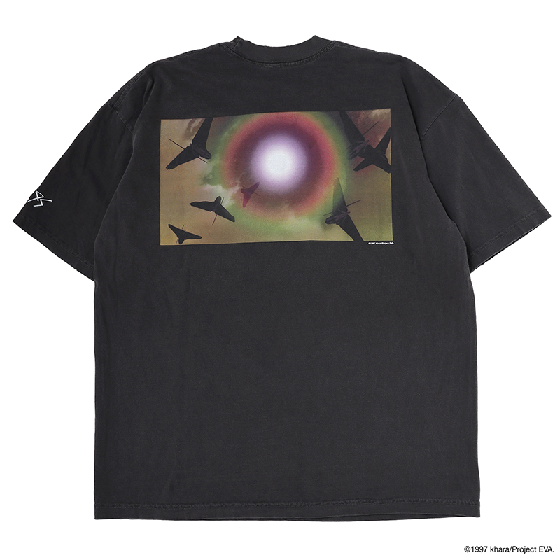 【EVANGELION:95】0068 T-Shirt/BLACK BLACK S