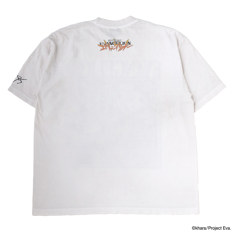 【EVANGELION:95】0086 T-Shirt/WHITE/L