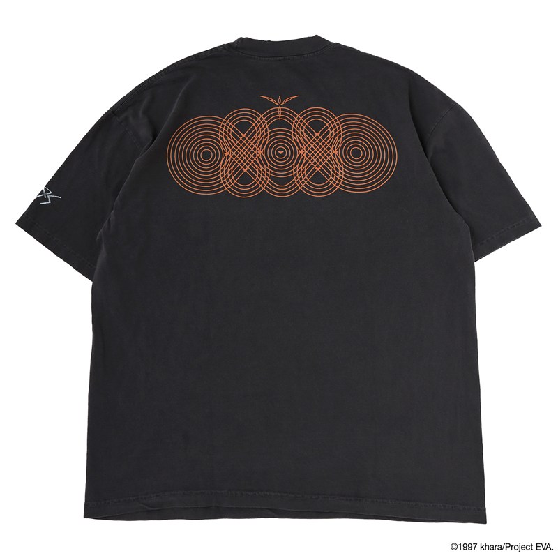 【EVANGELION:95】0099 T-Shirt/BLACK/L