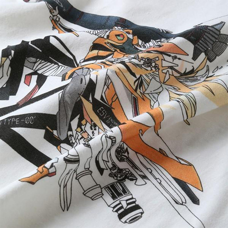 RADIO EVA A303 Abstract EVANGELION T-Shirt β(KENTA KAKIKAWA)/WHITE(EVA-00) WHITE(EVA-00) M