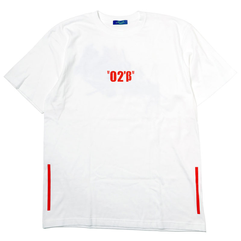 RADIO EVA A303 Abstract EVANGELION T-Shirt β(KENTA KAKIKAWA)/WHITE(改2号機β) WHITE(改2号機β) M