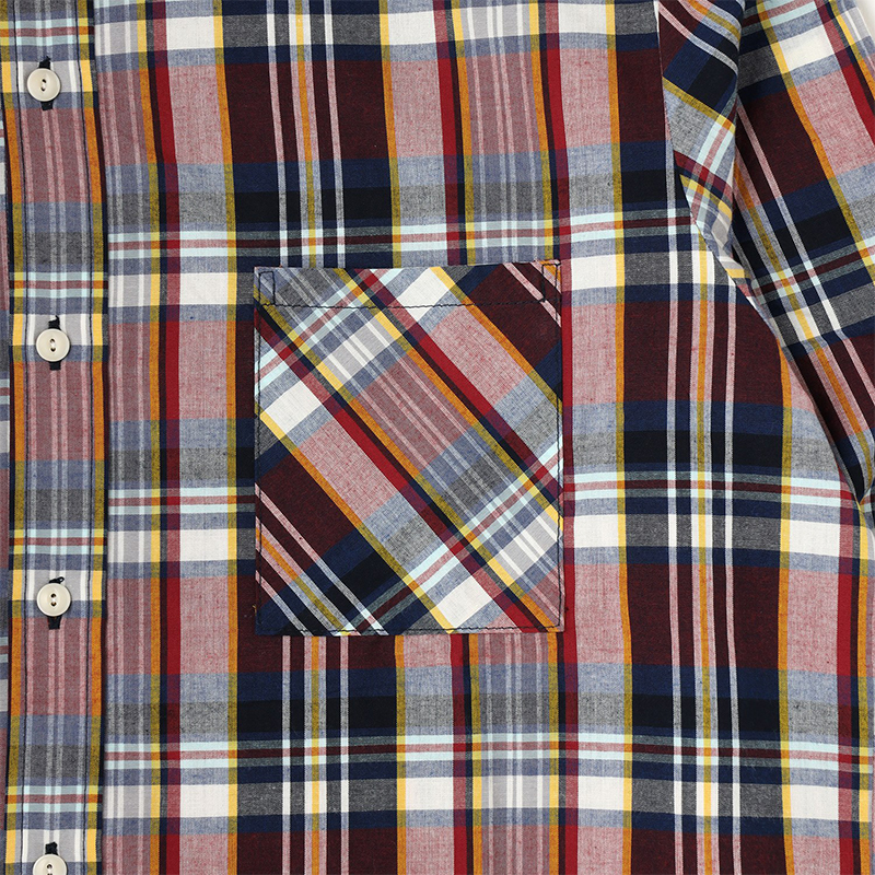 RADIO EVA A316 NERV Check Shirt(GREEN)/GREEN