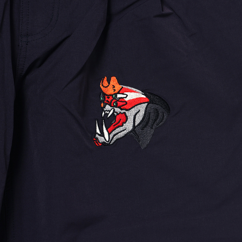 RADIO EVA A081 THE BEAST EMBROIDERY Tapered Pants/NAVY NAVY M