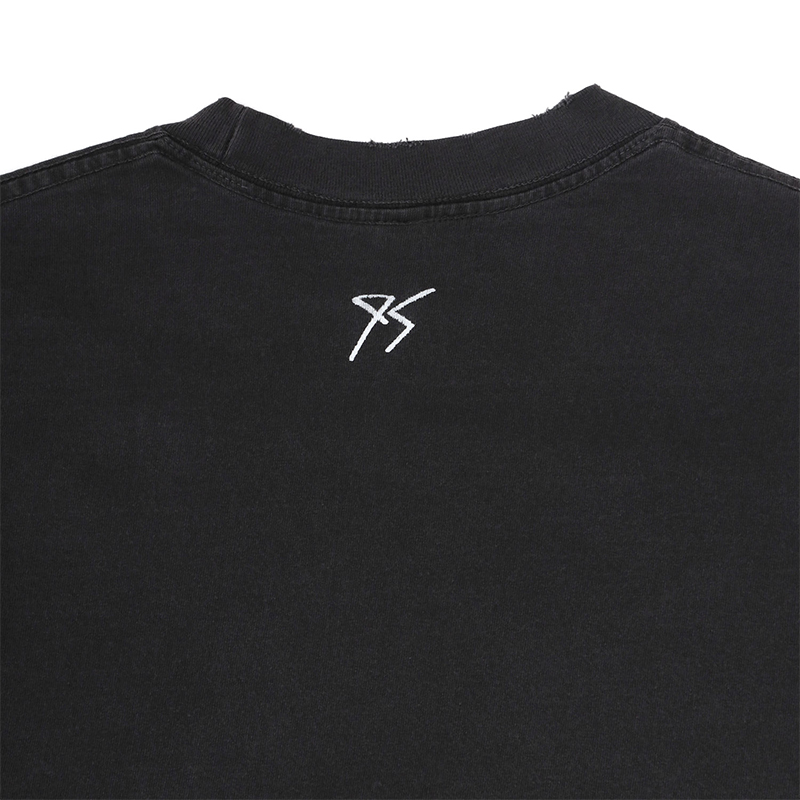 【EVANGELION:95】0070 T-Shirt/BLACK BLACK S