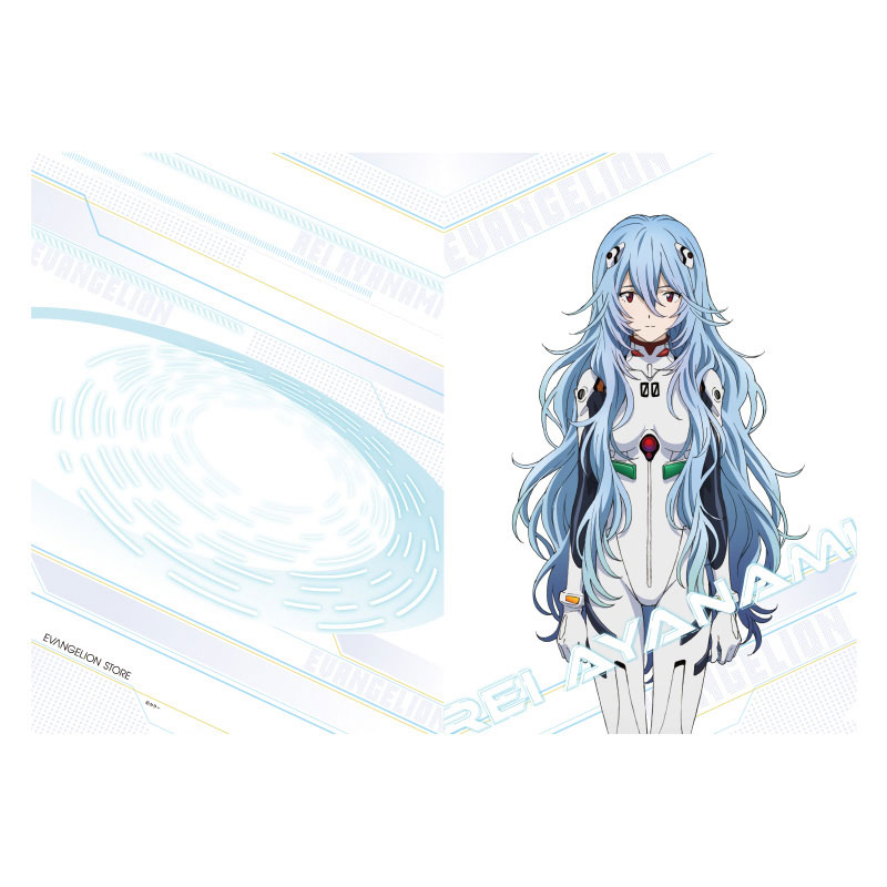 EVA STOREオリジナル クリアファイル/綾波レイ(ロングヘア)