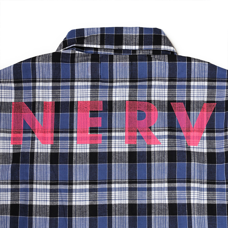 RADIO EVA A316 NERV Check Shirt(PINK)/PINK