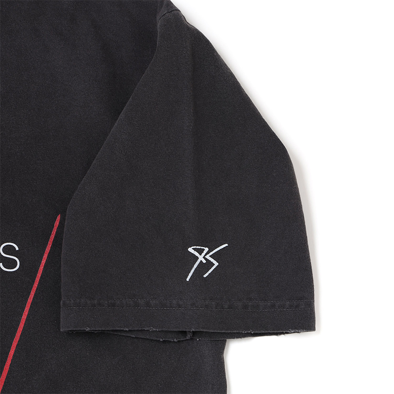 【EVANGELION:95】0068 T-Shirt/BLACK BLACK S