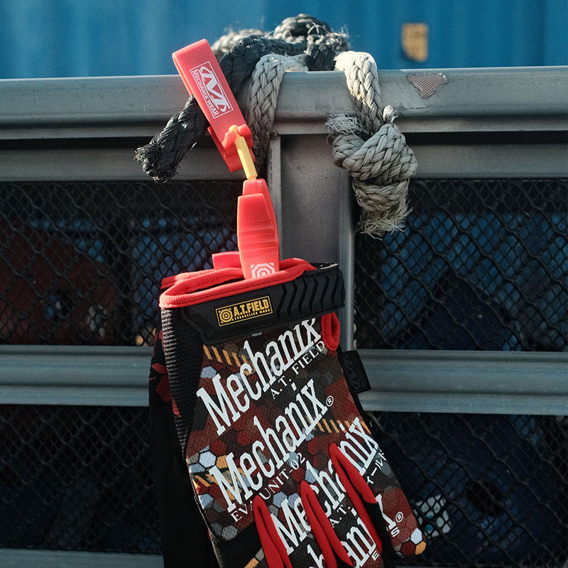 【MECHANIX WEAR × A.T.FIELD】グローブクリップ(初号機)(メカニクスウェアジャパン)