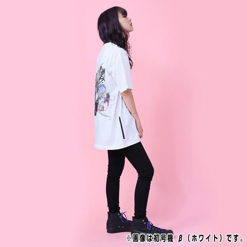 RADIO EVA A303 Abstract EVANGELION T-Shirt β(KENTA KAKIKAWA)/WHITE(EVA-02) WHITE(EVA-02) M