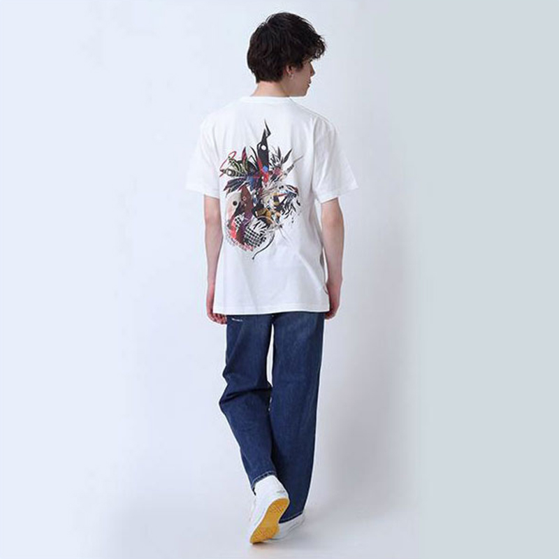 RADIO EVA A303 Abstract EVANGELION T-Shirt β(KENTA KAKIKAWA)/WHITE(使徒) WHITE(使徒) M