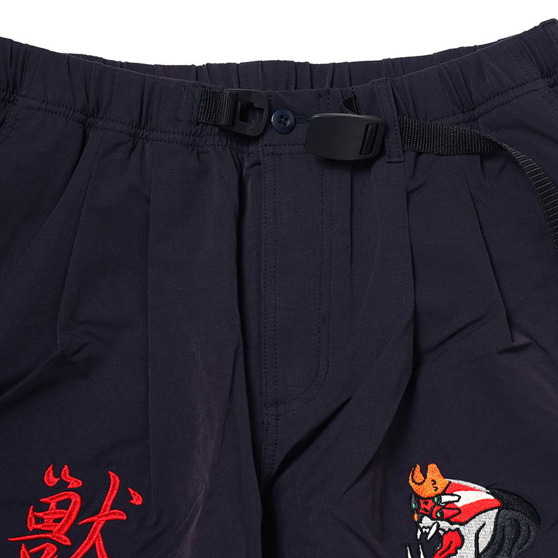 RADIO EVA A081 THE BEAST EMBROIDERY Tapered Pants/NAVY NAVY M