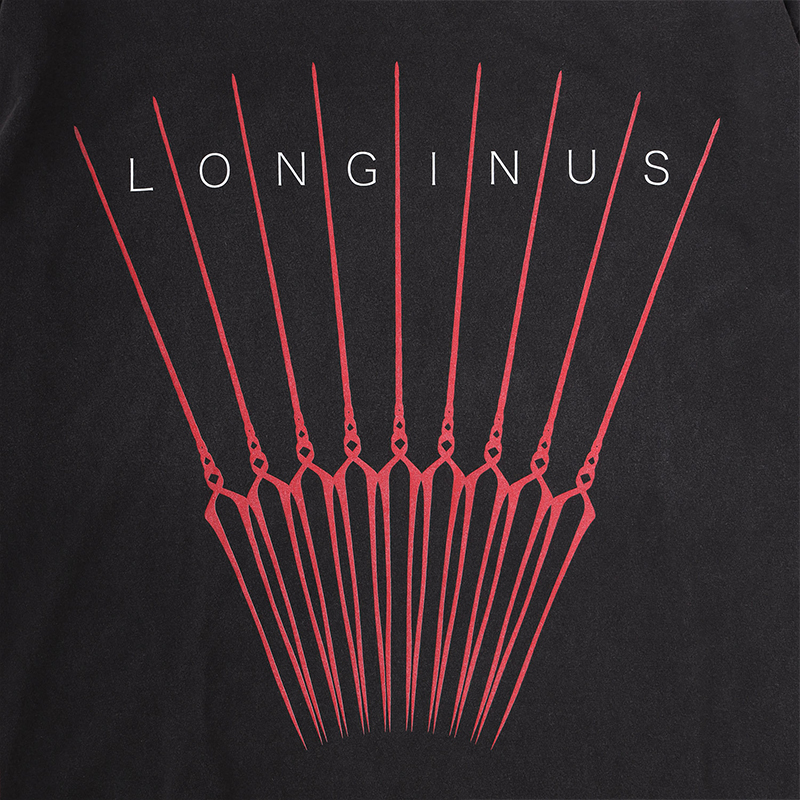 【EVANGELION:95】0068 T-Shirt/BLACK BLACK S