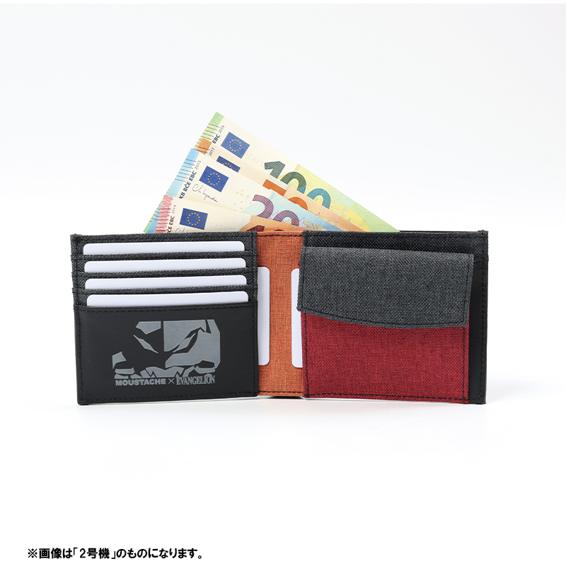 【EVANGELION x MOUSTACHE】二つ折り財布/初号機