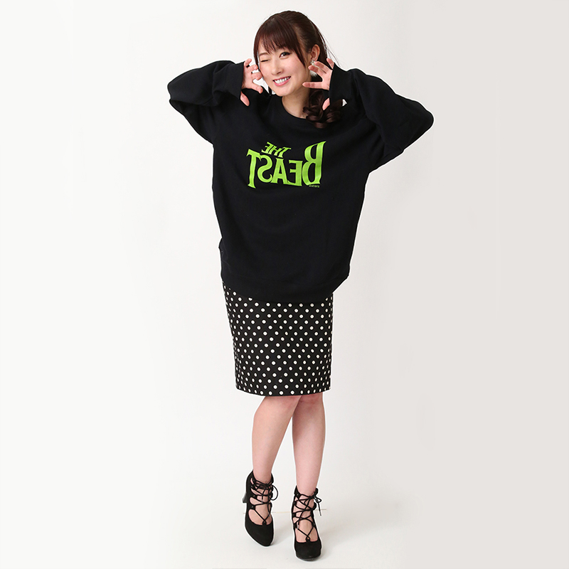 RADIO EVA 538 THE BEAST BIG Sweat/GRAY×BLACK GRAY×BLACK M