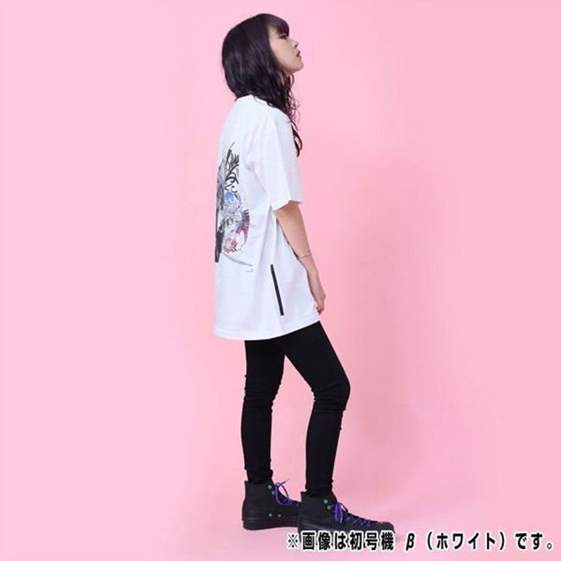 RADIO EVA A303 Abstract EVANGELION T-Shirt β(KENTA KAKIKAWA)/WHITE(EVA-08) WHITE(EVA-08) M