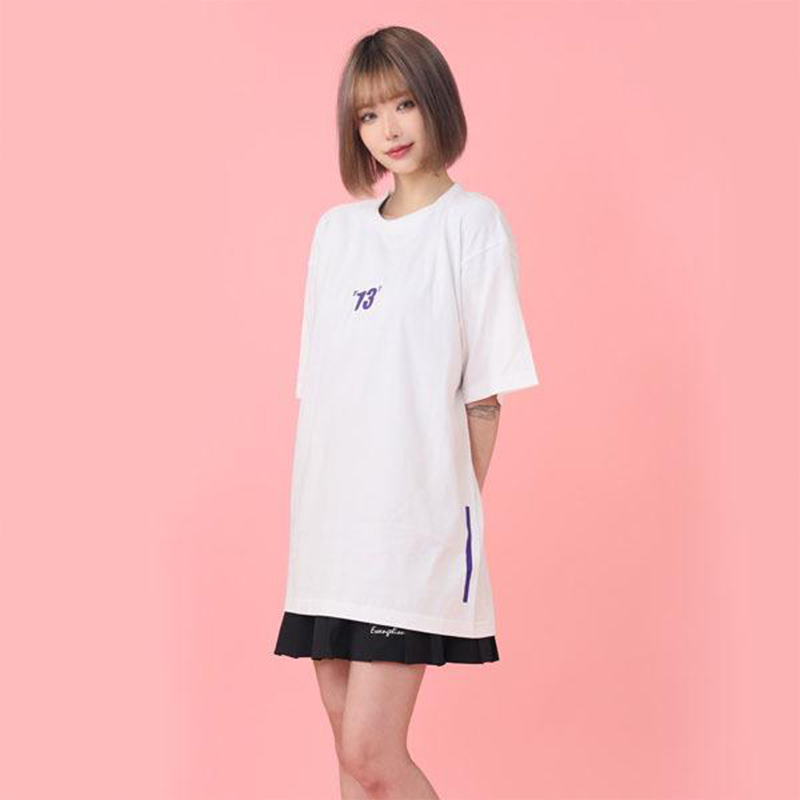 RADIO EVA A303 Abstract EVANGELION T-Shirt β(KENTA KAKIKAWA)/WHITE(エヴァンゲリオン第13号機) WHITE(エヴァンゲリオン第13号機) M