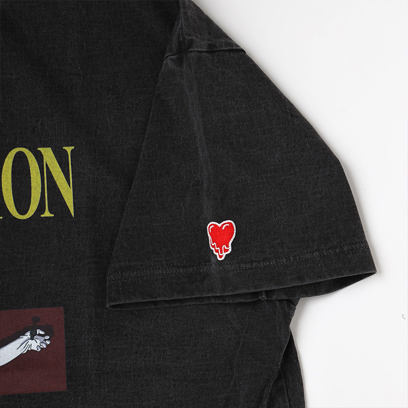 【RADIO EVA"THE 30" 】C048 EV CROSS SS TEE by EU/BLACK BLACK M