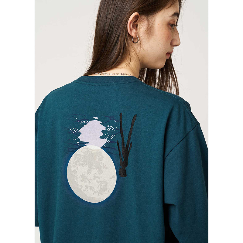 【新世紀エヴァンゲリオン×graniph 】ビッグシルエットTシャツ/つづく M