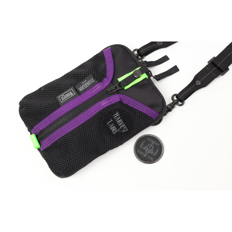 【HARVEST LABEL】エヴァ30周年記念モデル 純日本製ミニショルダーバッグ/初号機