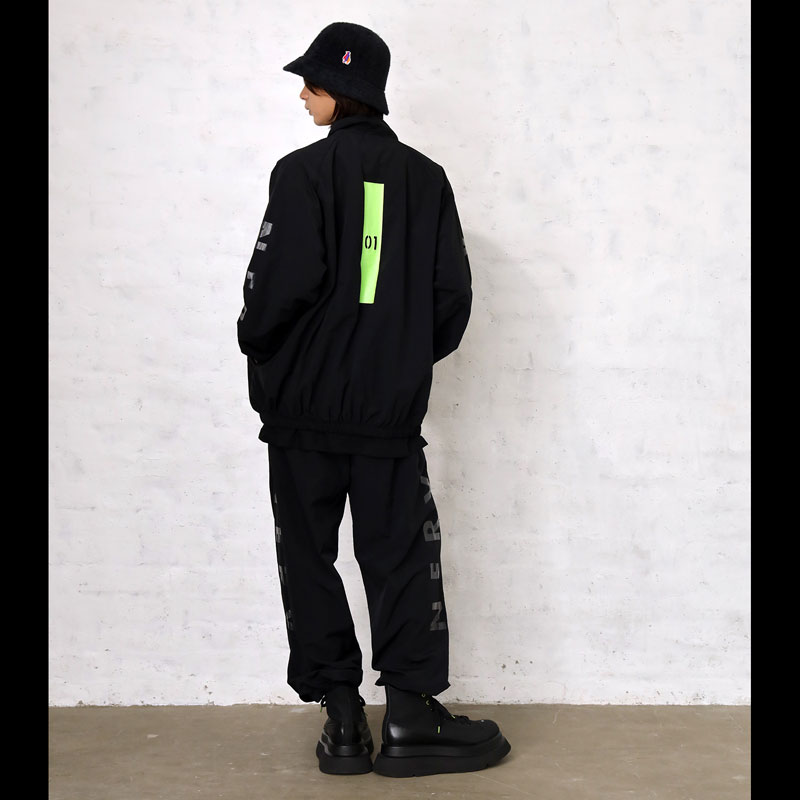 RADIO EVA A171 EVANGELION SOLID NYLON PANTS/BLACK/M BLACK M