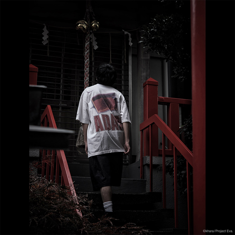 【EVANGELION:95】0069 T-Shirt/WHITE WHITE S