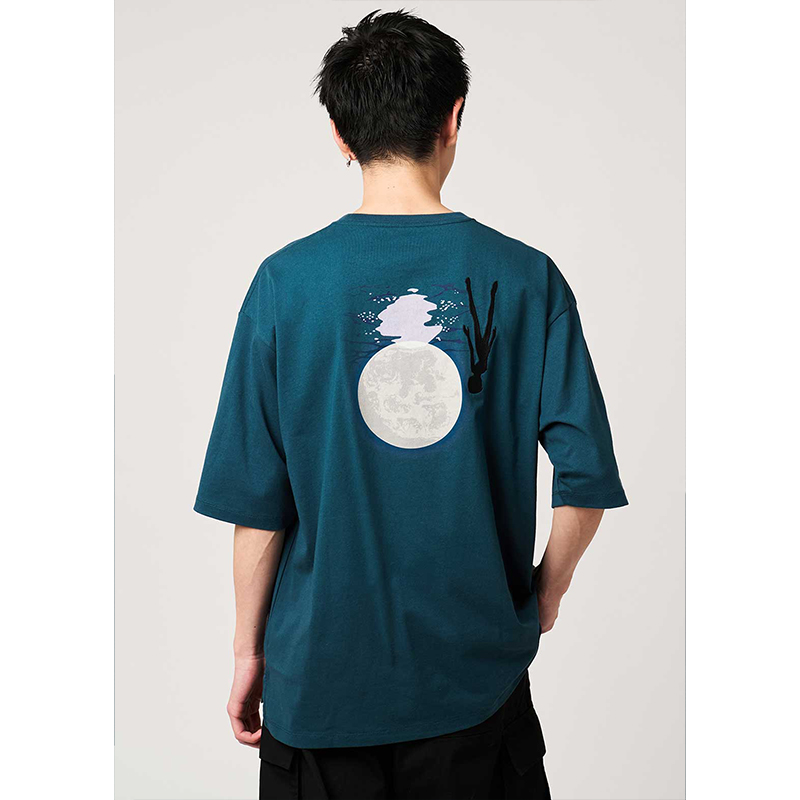 【新世紀エヴァンゲリオン×graniph 】ビッグシルエットTシャツ/つづく M