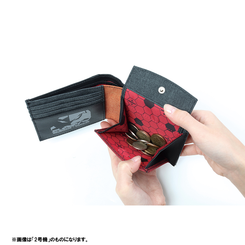 【EVANGELION x MOUSTACHE】二つ折り財布/初号機