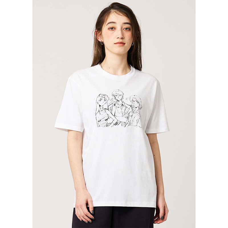 【新世紀エヴァンゲリオン×graniph 】Tシャツ/「ネルフ、誕生」 M