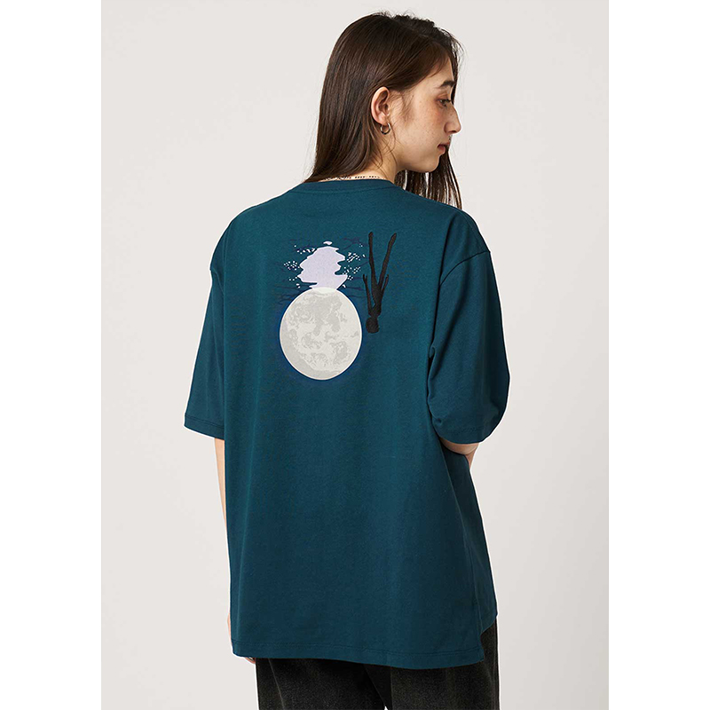 【新世紀エヴァンゲリオン×graniph 】ビッグシルエットTシャツ/つづく M