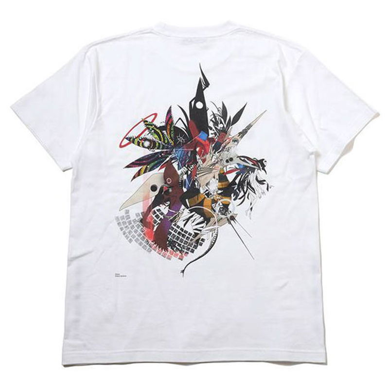 RADIO EVA A303 Abstract EVANGELION T-Shirt β(KENTA KAKIKAWA)/WHITE(使徒) WHITE(使徒) M