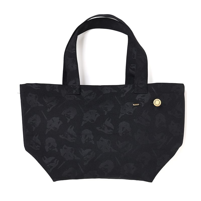 RADIO EVA A305 EVANGELION MONOGRAM NYLON LUNCH BAG/BLACK