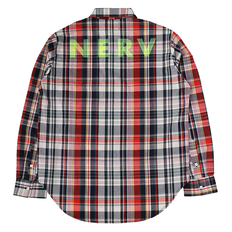 RADIO EVA A316 NERV Check Shirt(YELLOW)/YELLOW