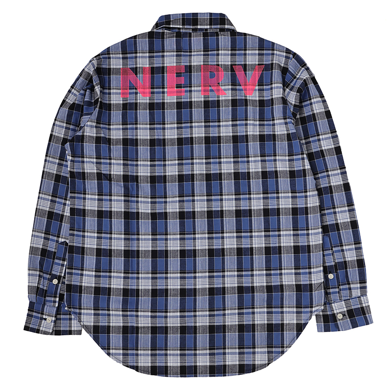 RADIO EVA A316 NERV Check Shirt(PINK)/PINK