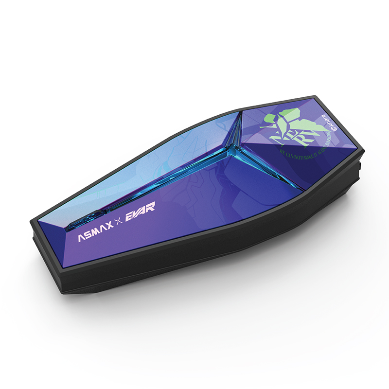 【ASMAX x EVA RACING】Future 1 インカム EVA R 初号機-A パープル(カスタムジャパン)