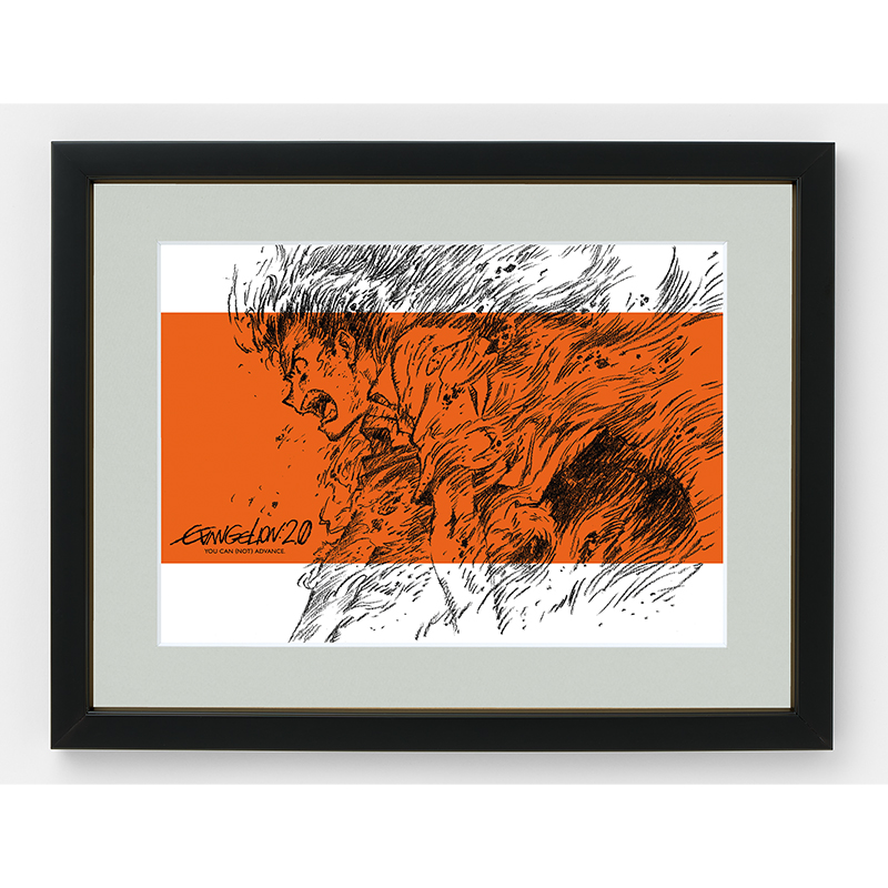 【受注生産品】【エヴァンゲリオンイラスト集2007－2017】複製画展 松原秀典複製原画M:シンジ S8 [お届け予定：2026年5月上旬]