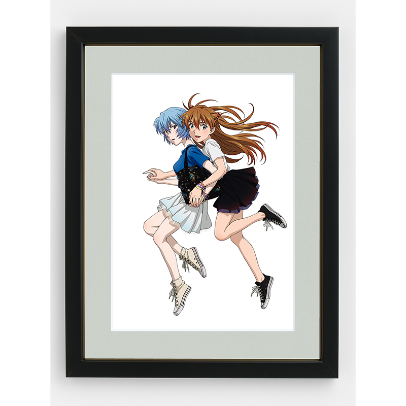 【受注生産品】【エヴァンゲリオンイラスト集2007－2017】複製画展 松原秀典複製原画M:レイ＆アスカ S10 [お届け予定：2026年5月上旬]