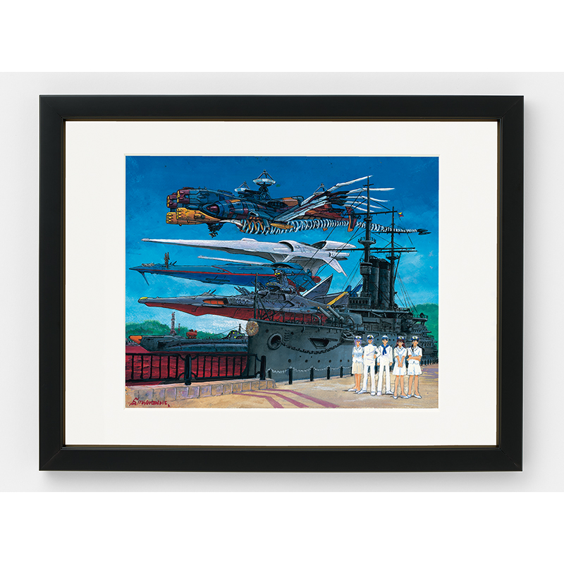 【受注生産品】【エヴァンゲリオンイラスト集2007－2017】複製画展 増尾昭一複製原画M:AAAヴンダー S13 [お届け予定：2026年5月上旬]