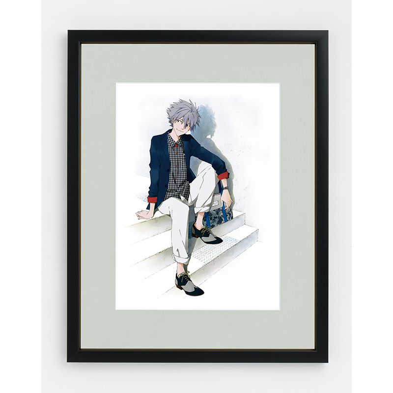 【受注生産品】【エヴァンゲリオンイラスト集2007－2017】複製画展 林明美複製原画L:カヲル S14 [お届け予定：2026年5月上旬]