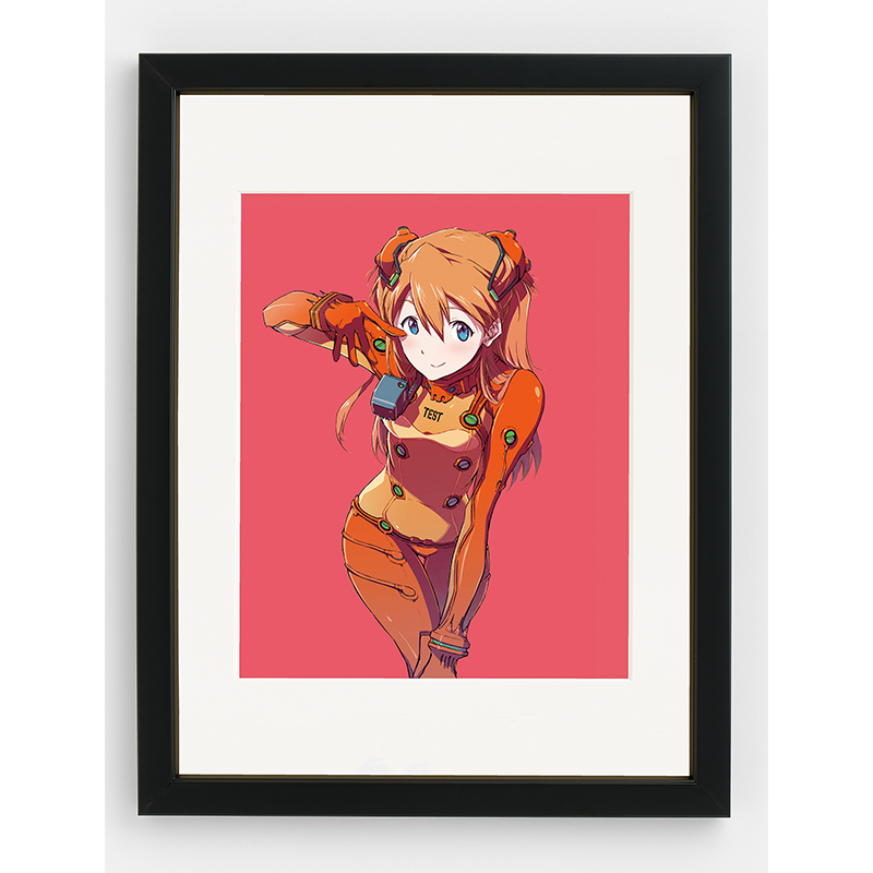 【受注生産品】【エヴァンゲリオンイラスト集2007－2017】複製画展 コヤマシゲト複製原画M:アスカ S16 [お届け予定：2026年5月上旬]