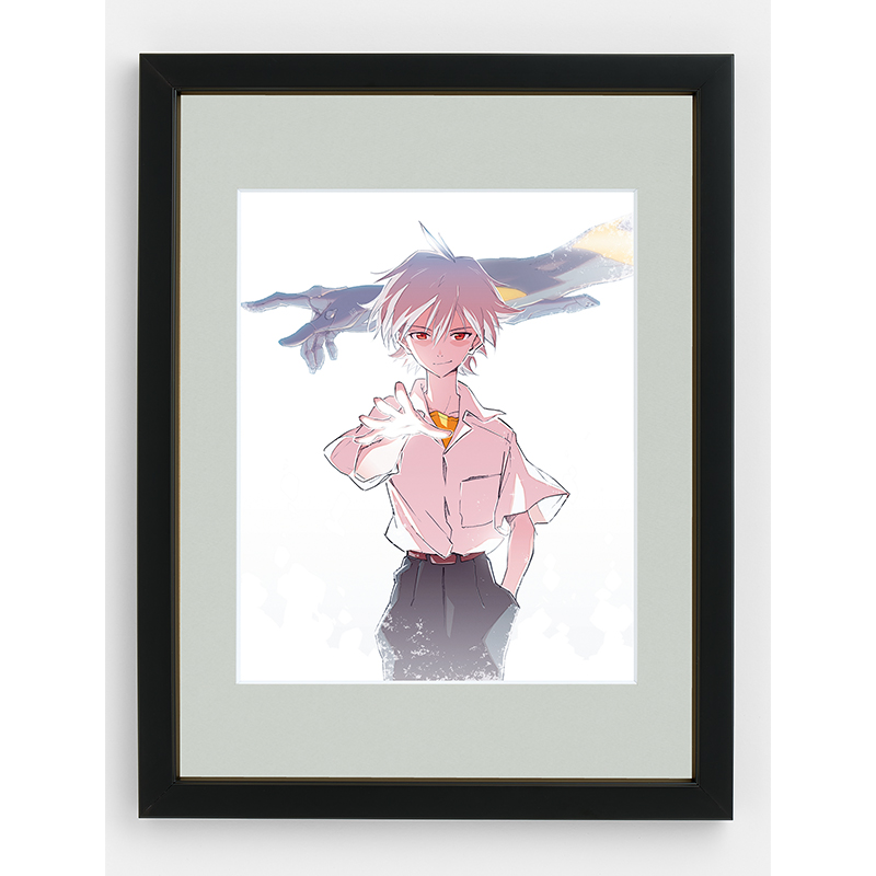 【受注生産品】【エヴァンゲリオンイラスト集2007－2017】複製画展 コヤマシゲト複製原画M:カヲル S18 [お届け予定：2026年5月上旬]