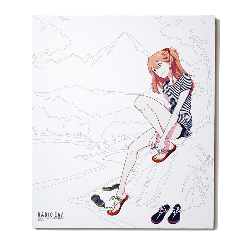 【受注生産品】RADIO EVA 397 EVA Canvas Art (illustration)/アスカ(CHASKI)