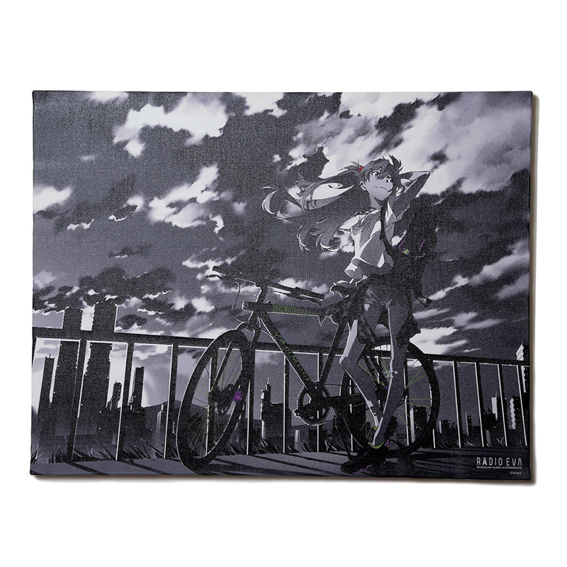 【受注生産品】RADIO EVA 397 EVA Canvas Art (illustration)/アスカ(The bicycle)