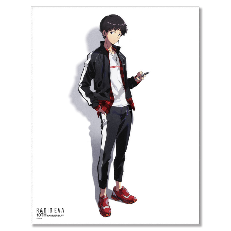 【受注生産品】RADIO EVA 397 EVA Canvas Art (illustration)/シンジ(RADIO EVA 10TH:2nd)