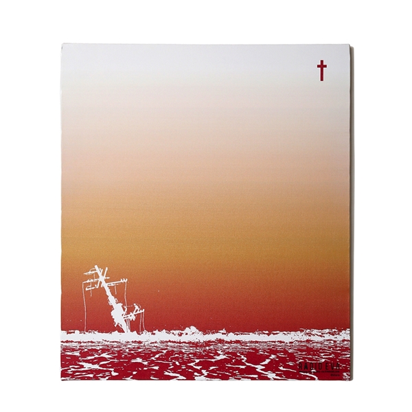 【受注生産品】RADIO EVA 398 EVA Canvas Art (graphic)/波打際