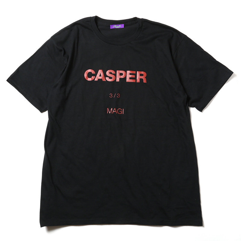 RADIO EVA 494 MAGI SYSTEM BIG T-Shirt/CASPER（ブラック）