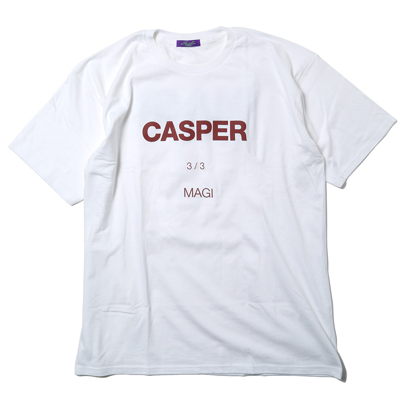 RADIO EVA 494 MAGI SYSTEM BIG T-Shirt/CASPER（ホワイト）